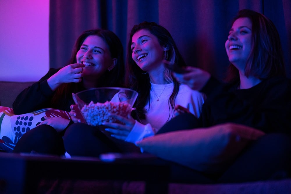 Girls-movie-night